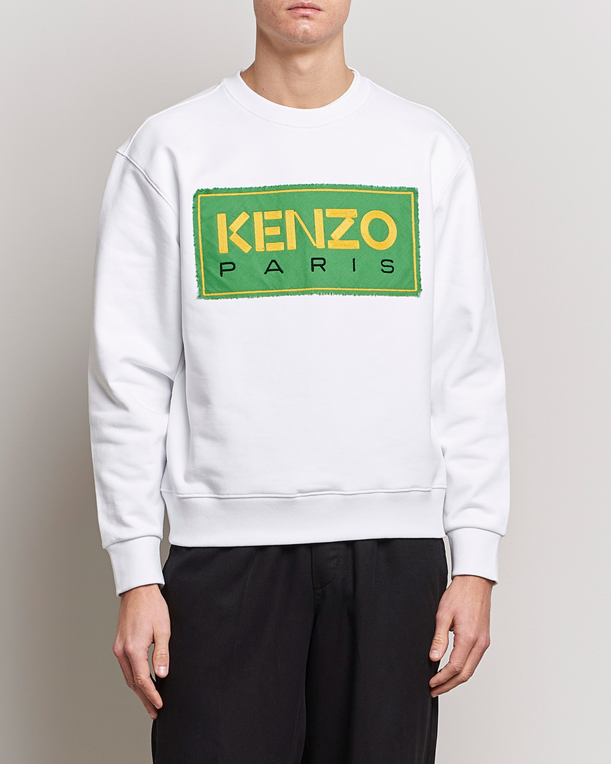 Herr | KENZO | KENZO | Paris Classic Sweatshirt White