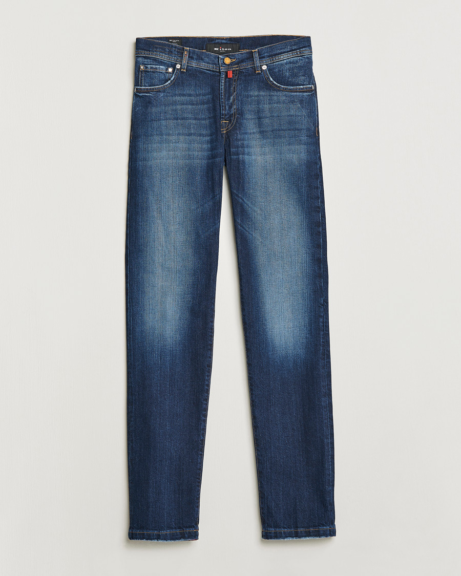 Herr | Jeans | Kiton | Kurabo Denim Jeans Dark Indigo