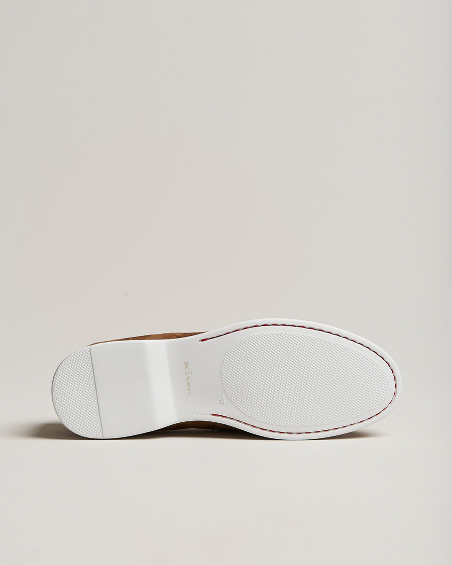 Herr | Kiton Summer Loafers Brown Suede | Kiton | Summer Loafers Brown Suede