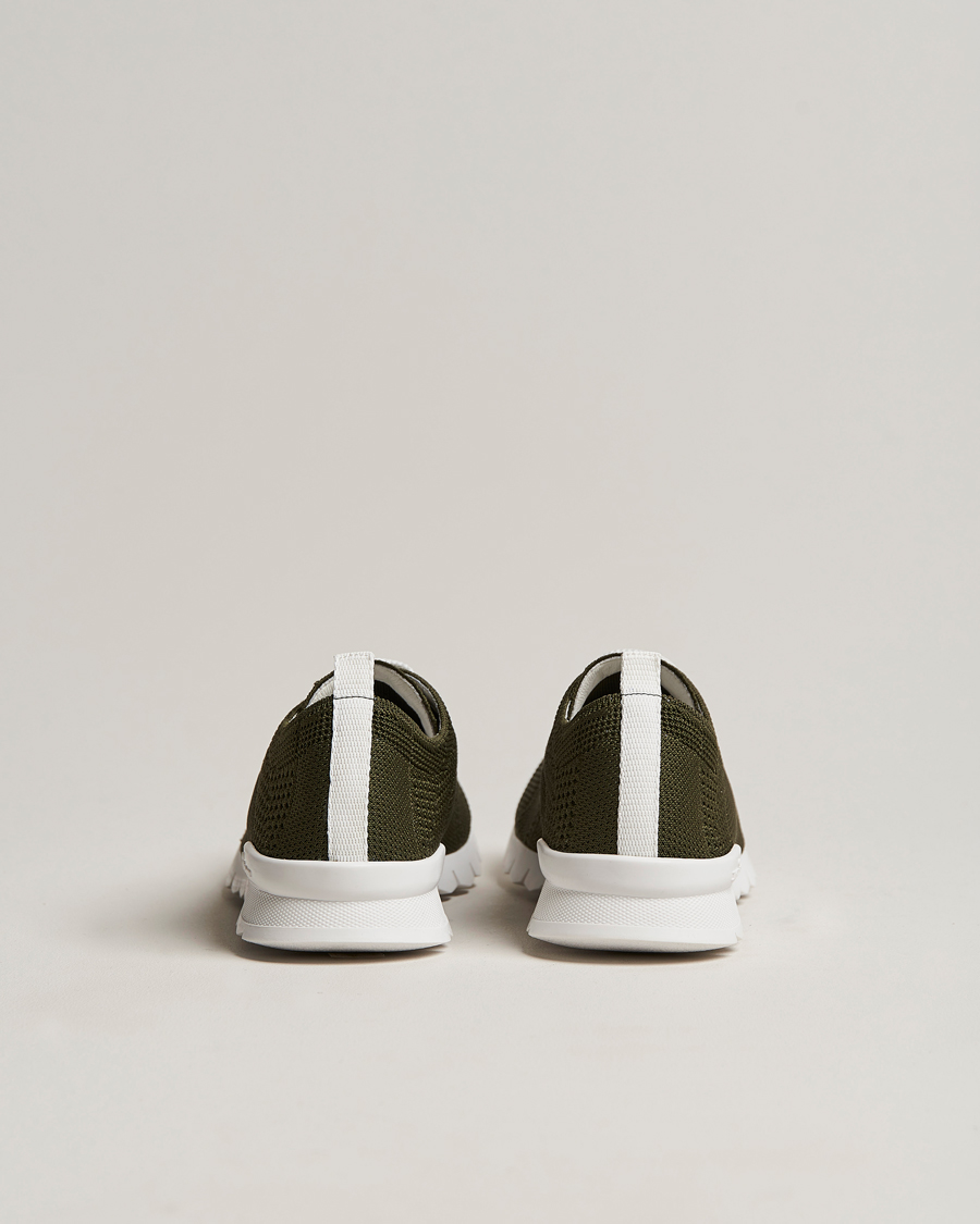 Herr | Kiton Mesh Running Sneakers Dark Olive | Kiton | Mesh Running Sneakers Dark Olive