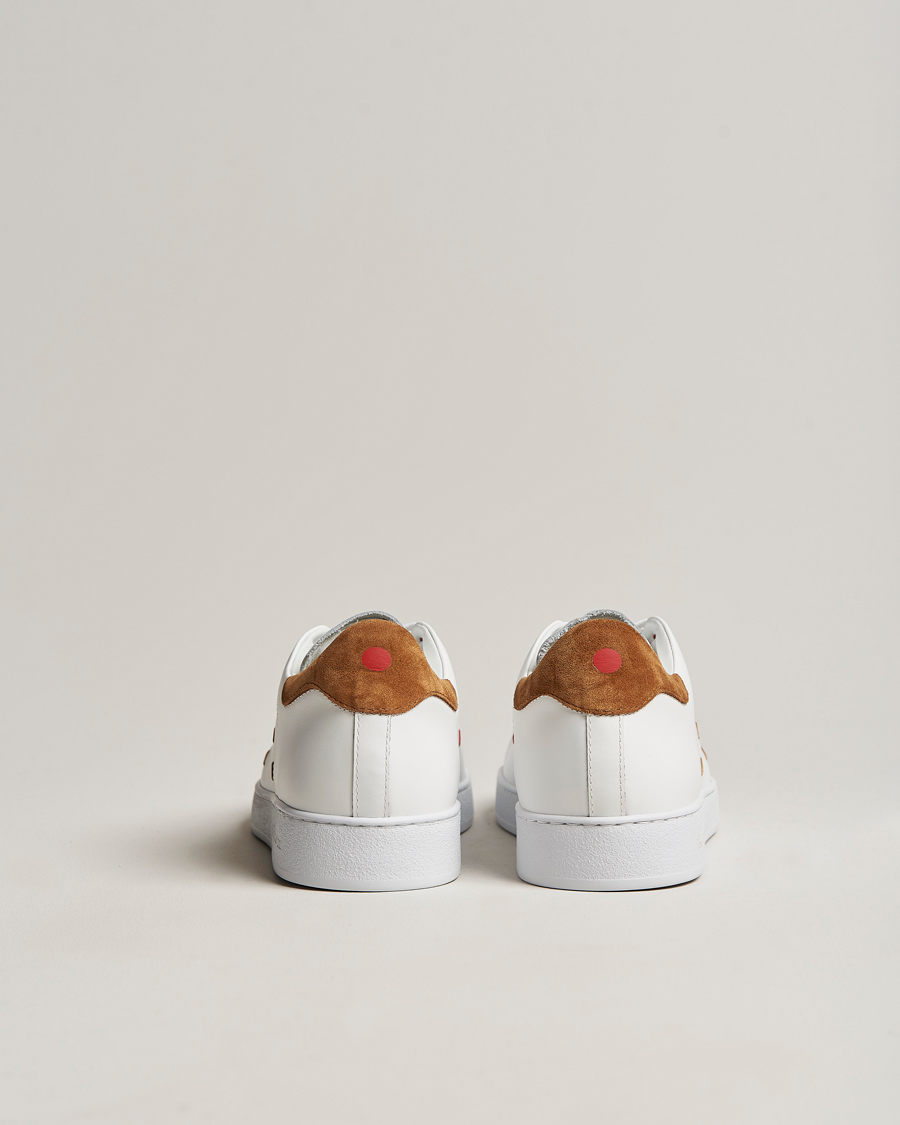Herr | Kiton Plain Sneakers White Calf | Kiton | Plain Sneakers White Calf