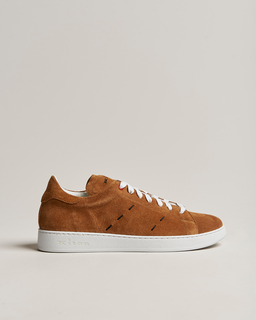 Herr | Kiton Plain Sneakers Brown Suede | Kiton | Plain Sneakers Brown Suede