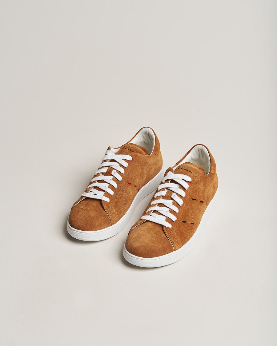 Herr | Kiton Plain Sneakers Brown Suede | Kiton | Plain Sneakers Brown Suede