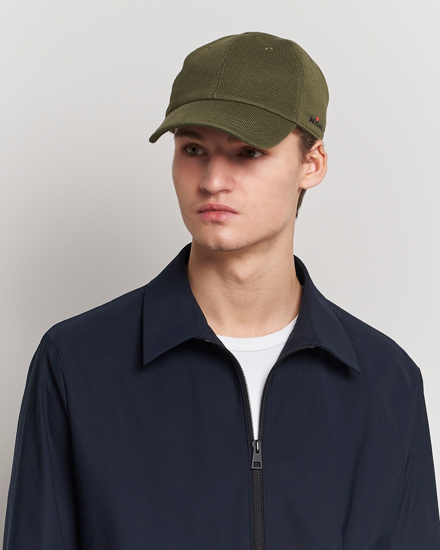 Herr | Kiton Baseball Cap Military Green | Kiton | Baseball Cap Military Green