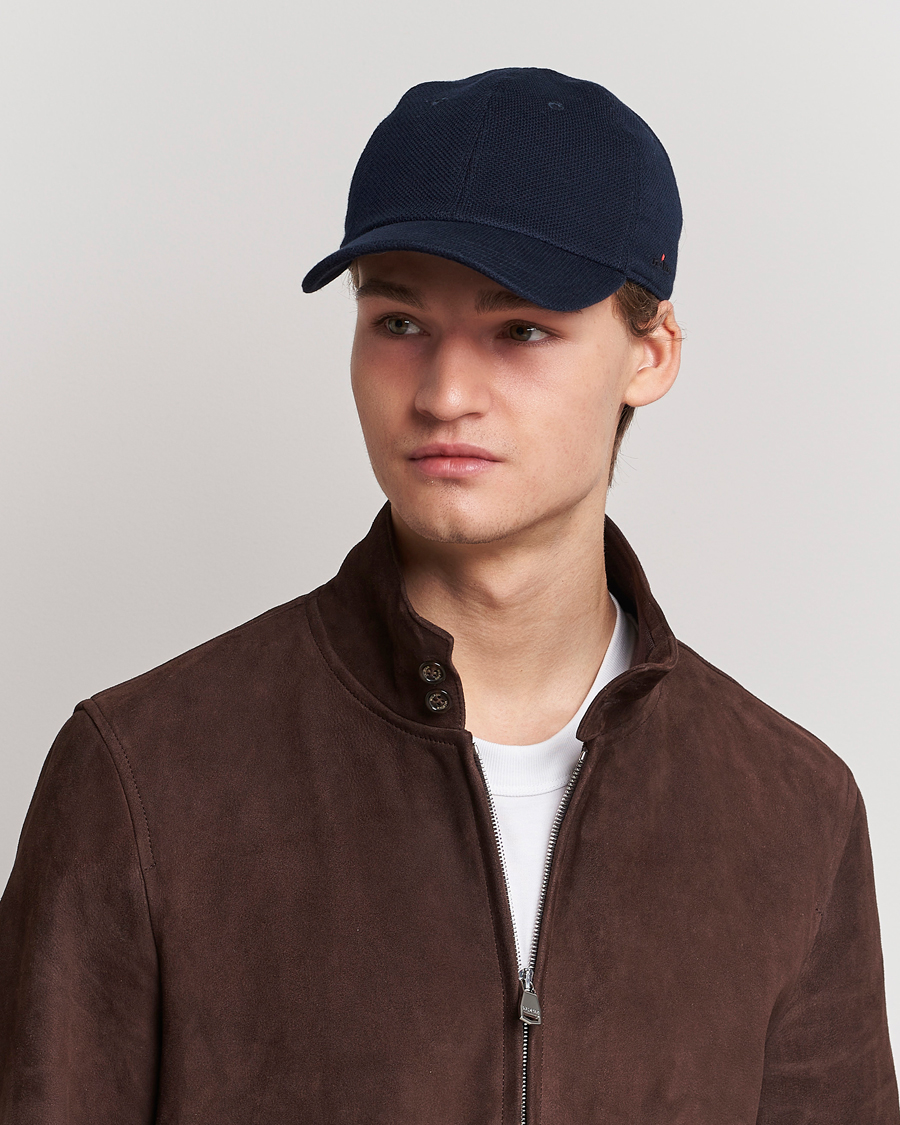 Herr | Kiton Baseball Cap Navy Blue | Kiton | Baseball Cap Navy Blue