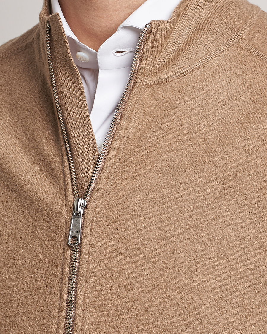 Herr | Västar | Morris Heritage | Pierre Boiled Wool Vest Camel