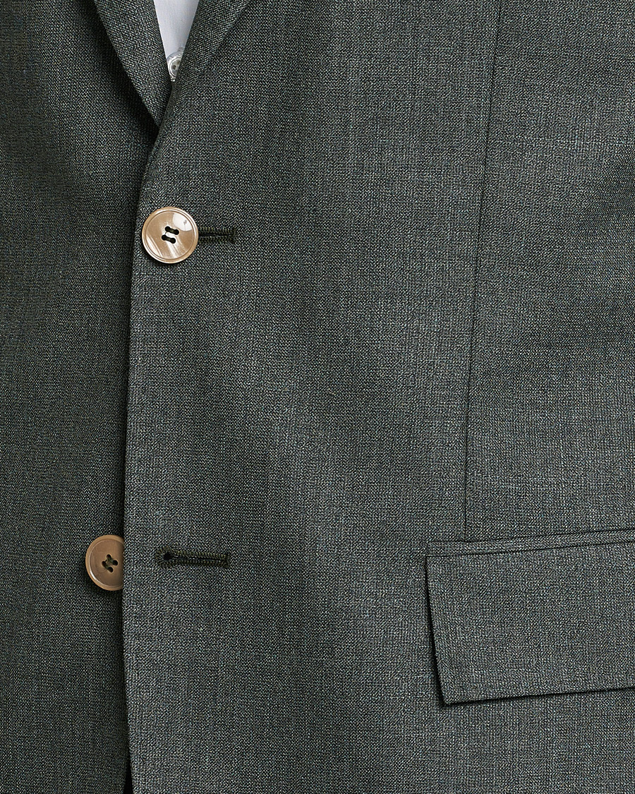 Herr | Kavajer | Morris Heritage | Keith Tropical Wool Suit Blazer Green