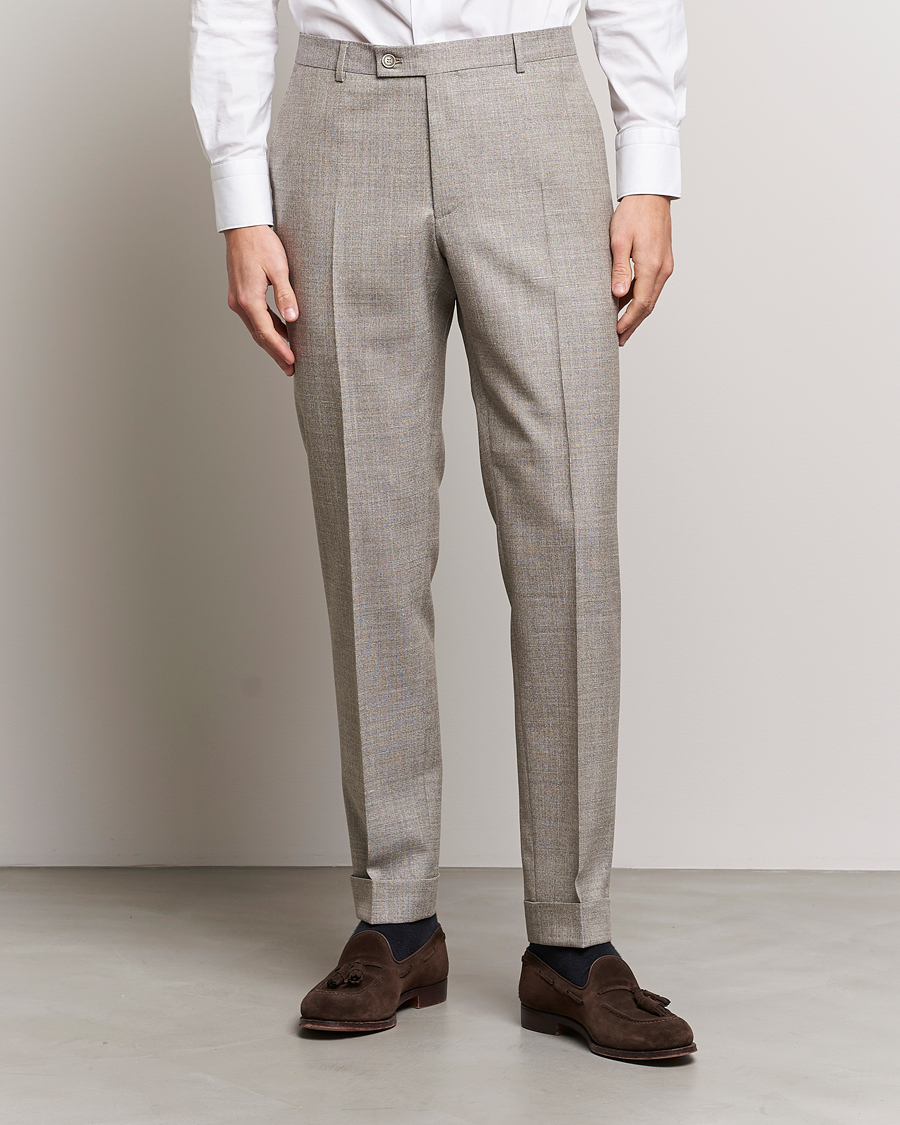 Herr | Morris | Morris Heritage | Jack Tropical Suit Trousers Khaki