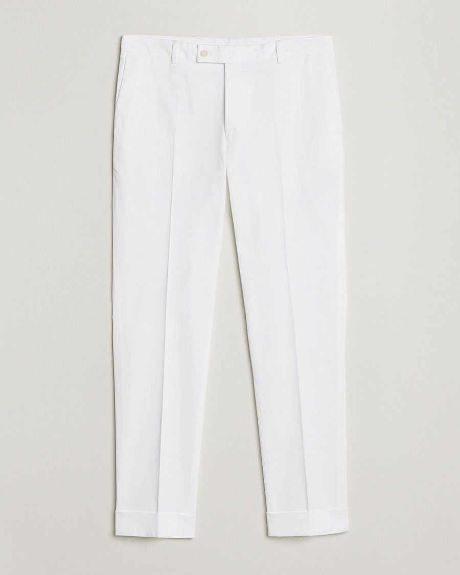 Herr | Byxor | Morris Heritage | Jack Cotton Trousers Off White