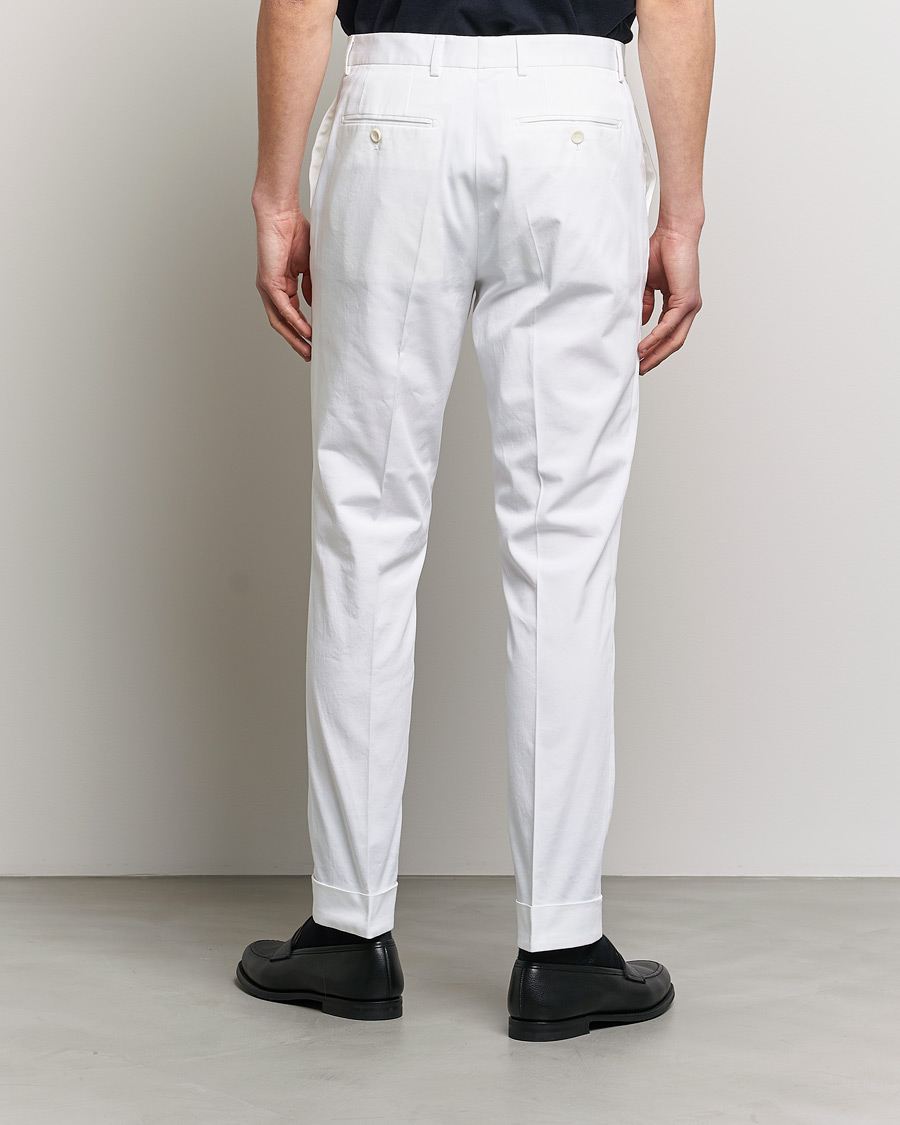 Herr | Byxor | Morris Heritage | Jack Cotton Trousers Off White