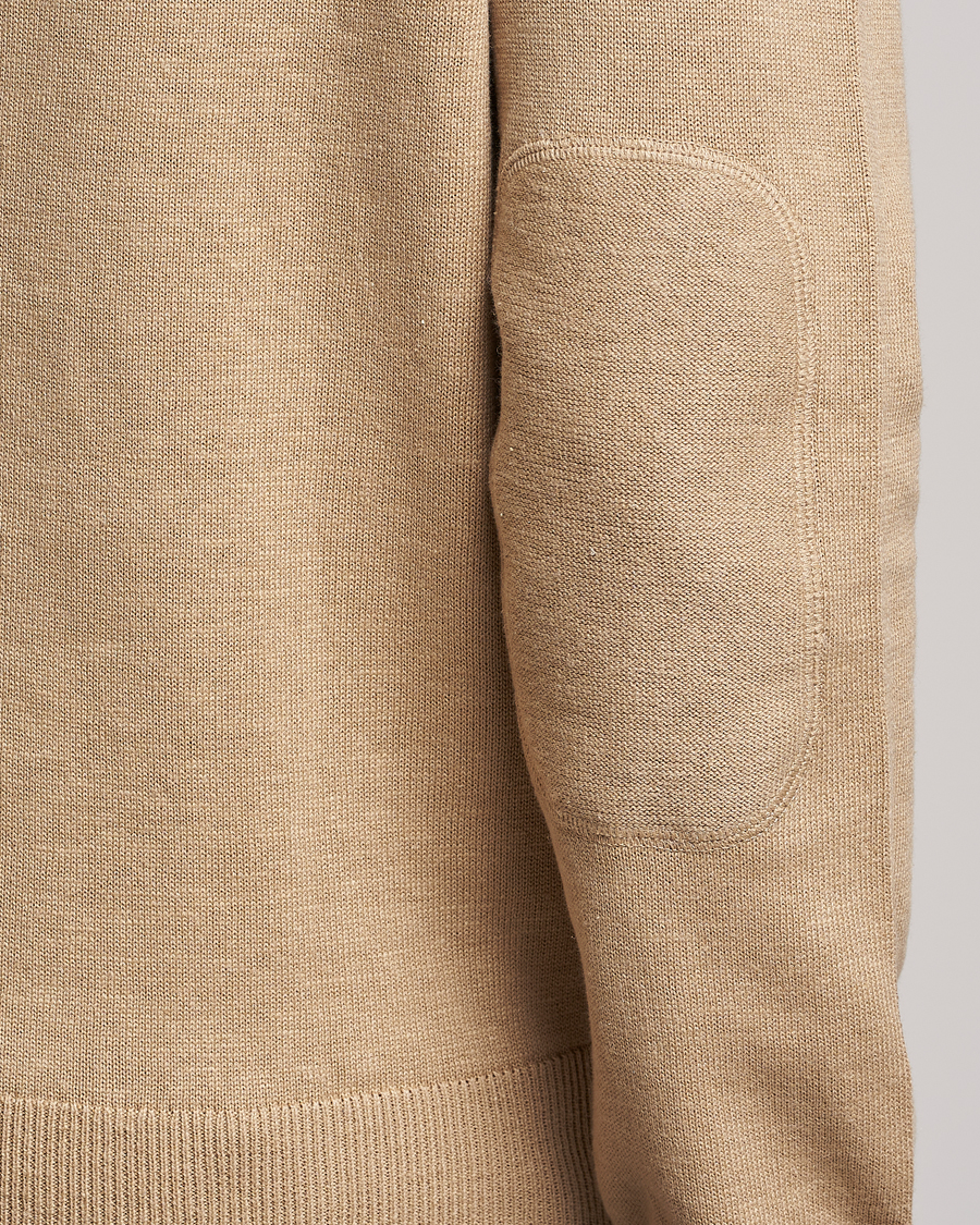 Herr | Tröjor | Morris | Harold Summer Crew Neck Camel