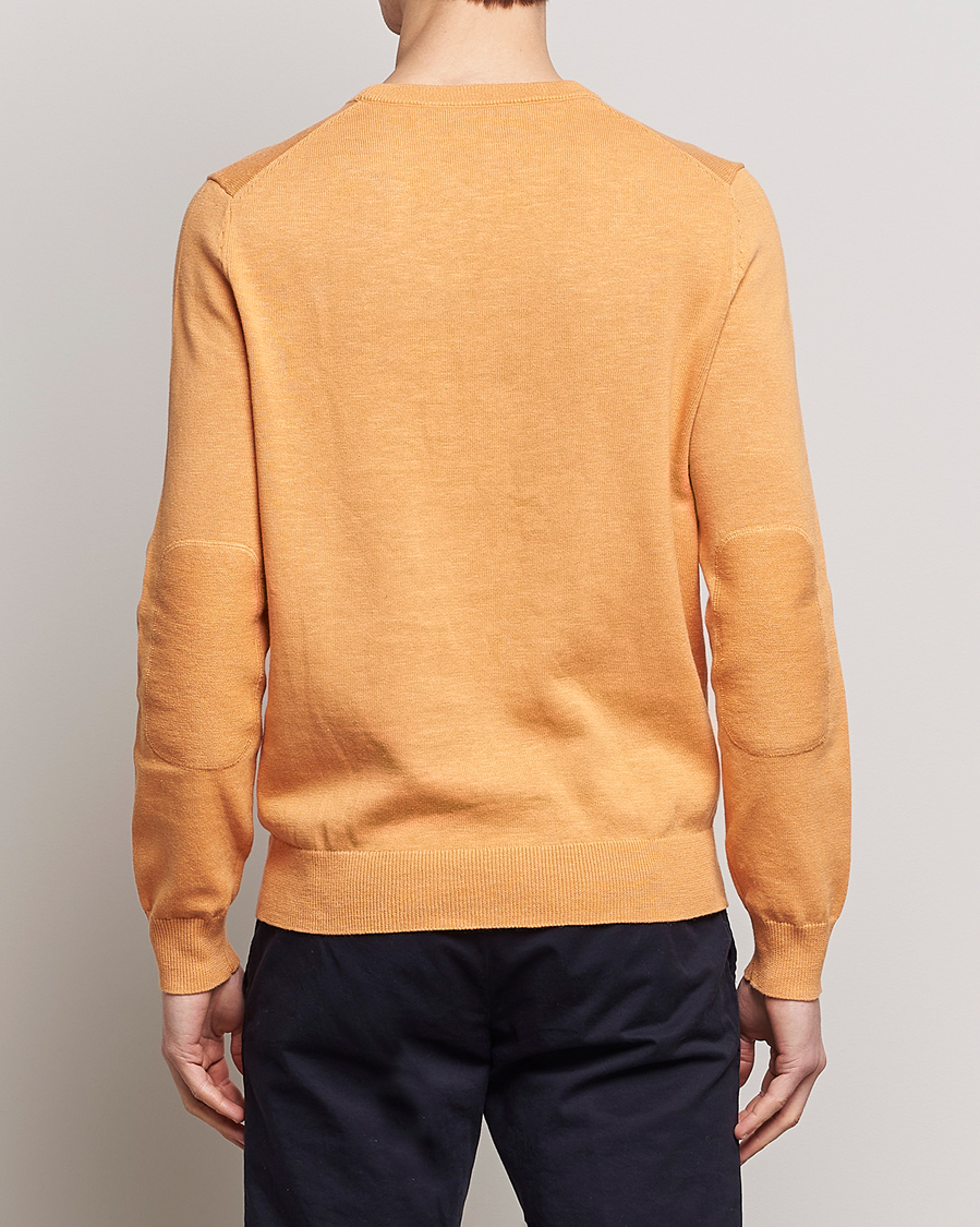 Herr | Tröjor | Morris | Harold Summer Crew Neck Orange