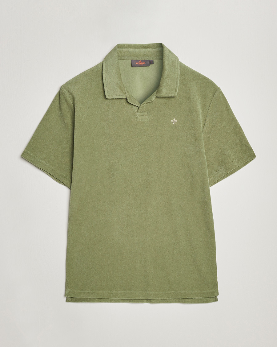 Herr | Pikéer | Morris | Delon Terry Jersey Polo Olive