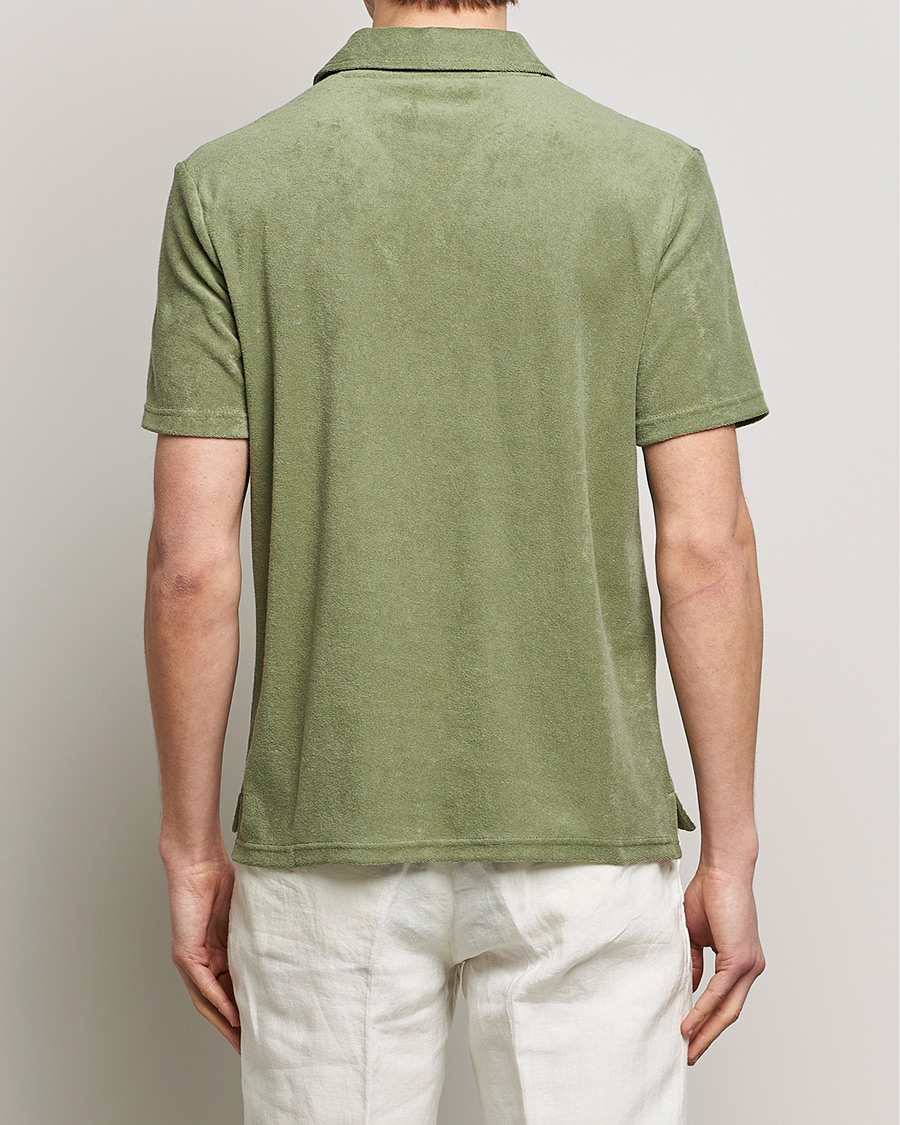 Herr | Pikéer | Morris | Delon Terry Jersey Polo Olive