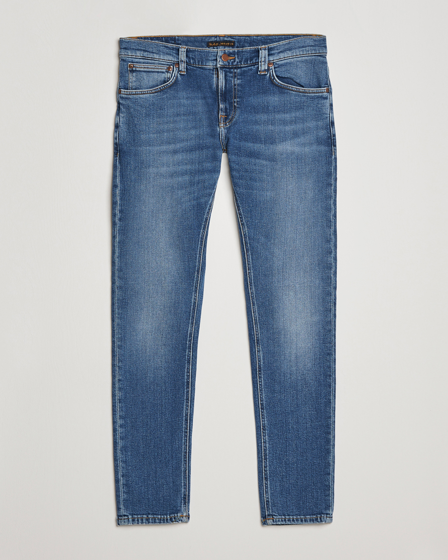 Herr | Jeans | Nudie Jeans | Tight Terry Jeans Inbetween Blues