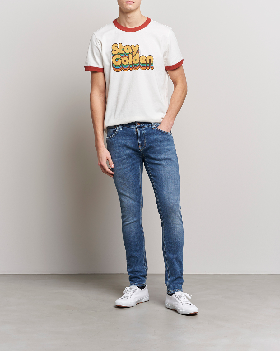 Herr | Jeans | Nudie Jeans | Tight Terry Jeans Inbetween Blues