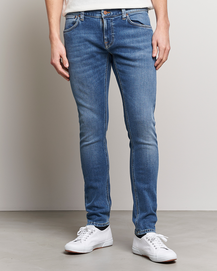 Herr | Nudie Jeans | Nudie Jeans | Tight Terry Jeans Inbetween Blues