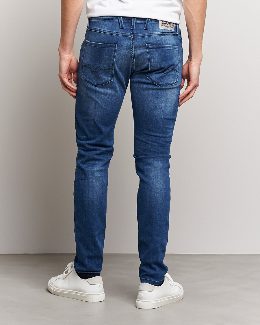 Herr | Jeans | Replay | Anbass Powerstretch Jeans Medium Blue