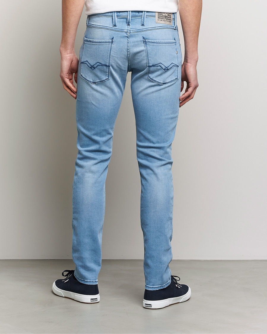 Herr | Jeans | Replay | Anbass Powerstretch Jeans Light Blue