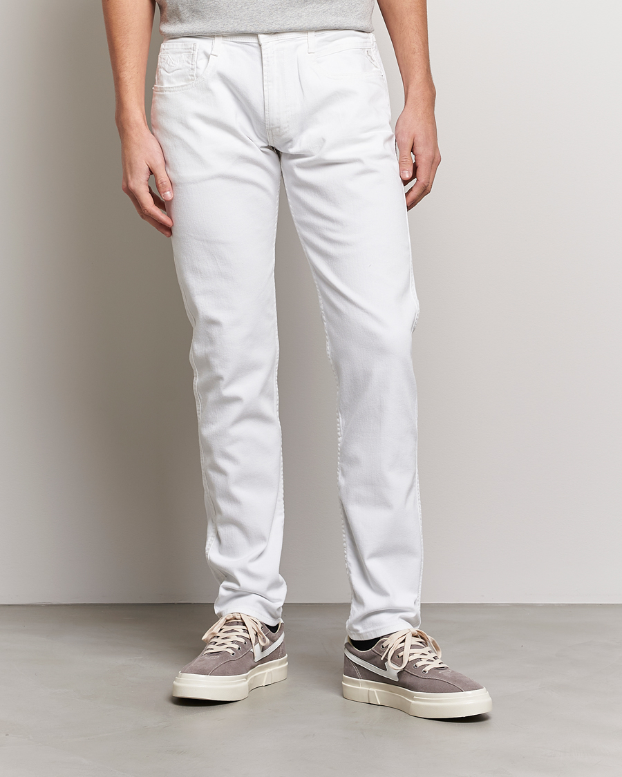 Herr | Jeans | Replay | Anbass Stretch Jeans White