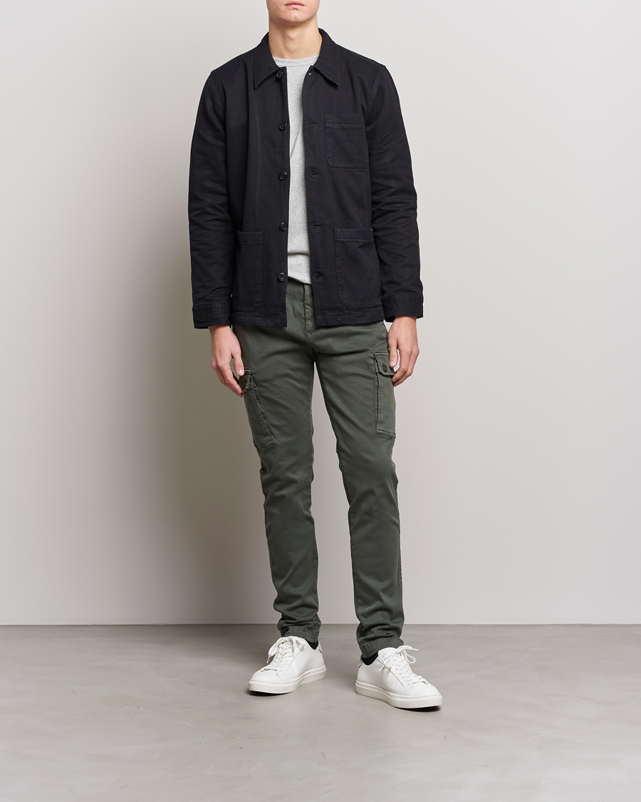 Herr | Byxor | Replay | Anbass Hyperflex X-Lite Cargo Pants Moss Green