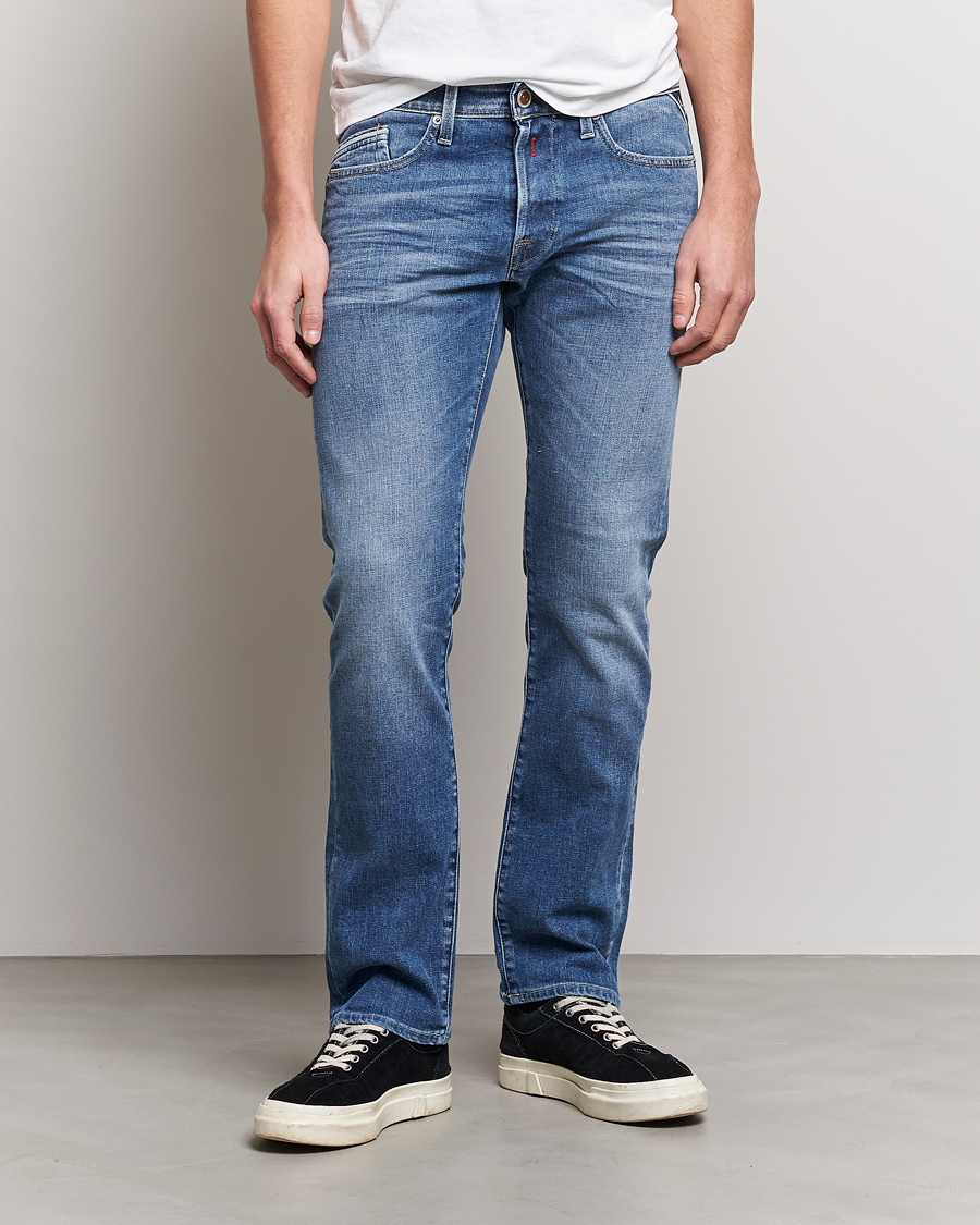 Herr | Slim fit | Replay | Waitom Stretch Jeans Medium Blue