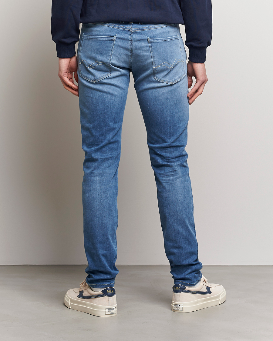 Herr | Jeans | Replay | Anbass Hyperflex Recyceled 360 Jeans Medium Blue