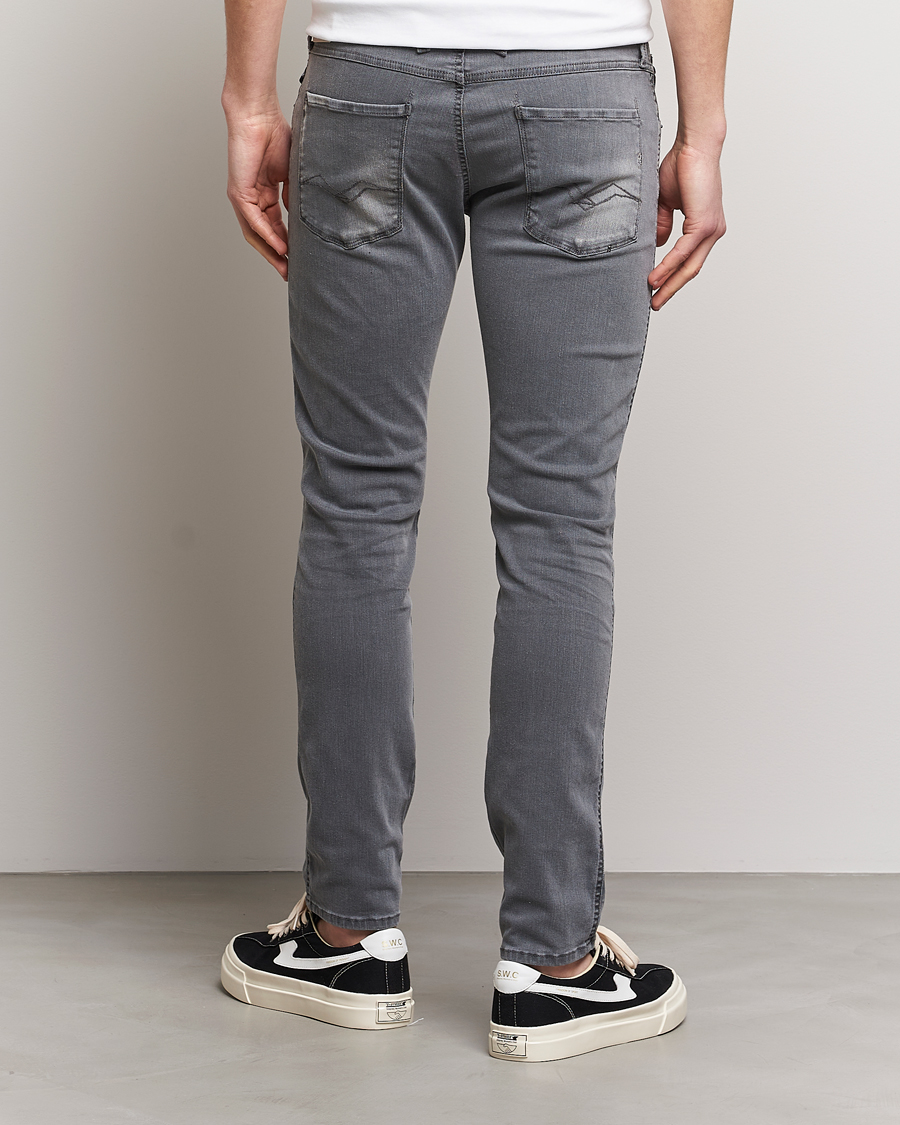 Herr | Jeans | Replay | Anbass Hyperflex Recyceled 360 Jeans Washed Grey