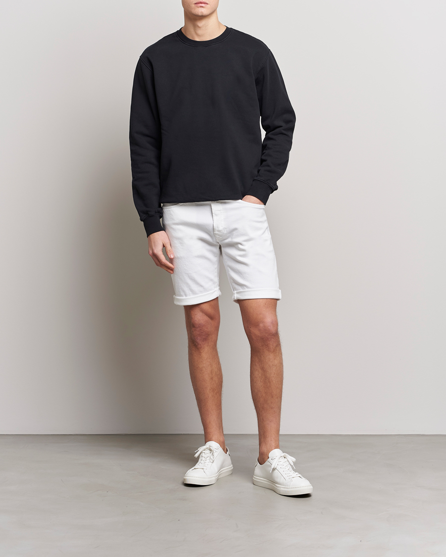 Herr | Shorts | Replay | RBJ901 Super Stretch Jeans Shorts White