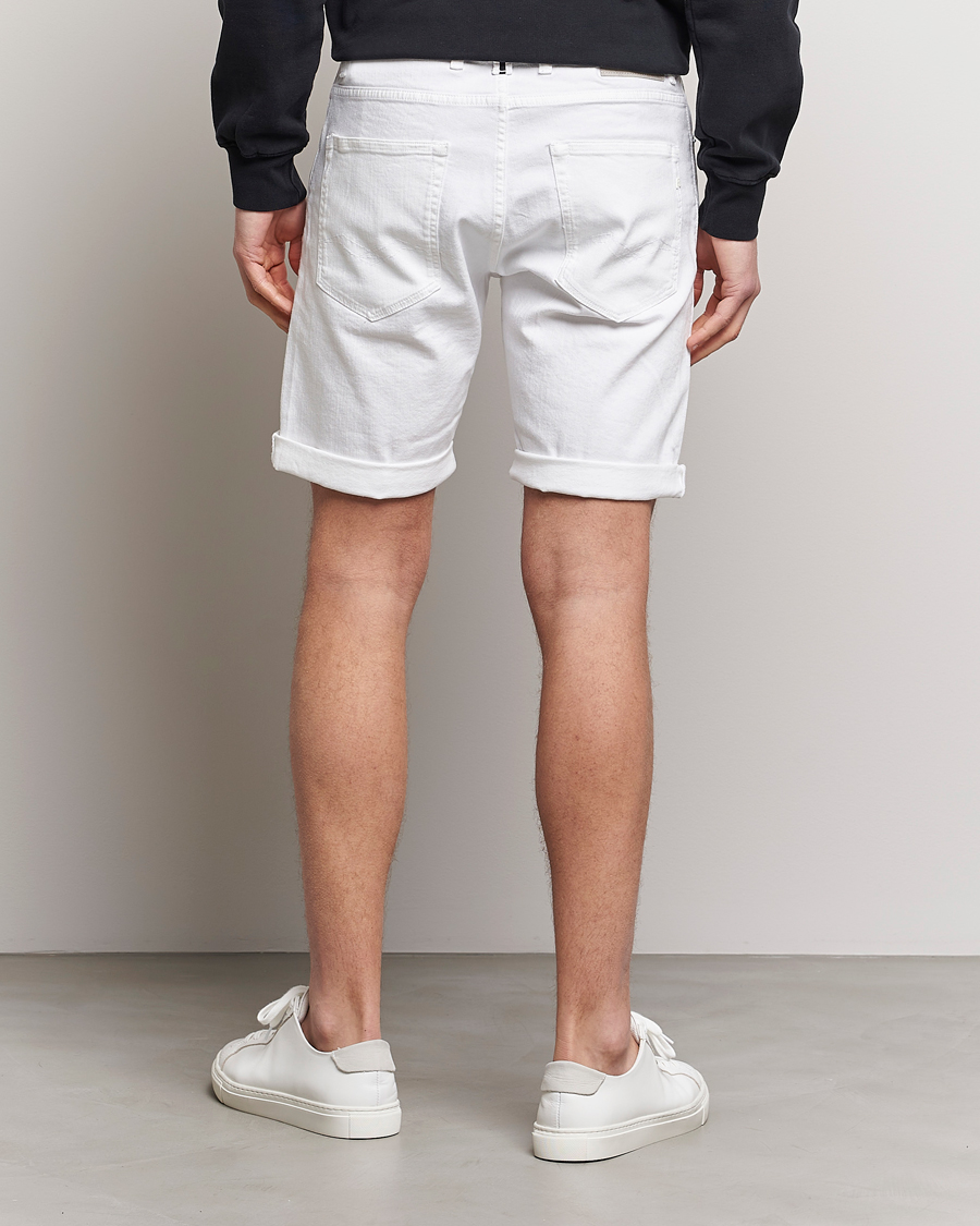 Herr | Shorts | Replay | RBJ901 Super Stretch Jeans Shorts White