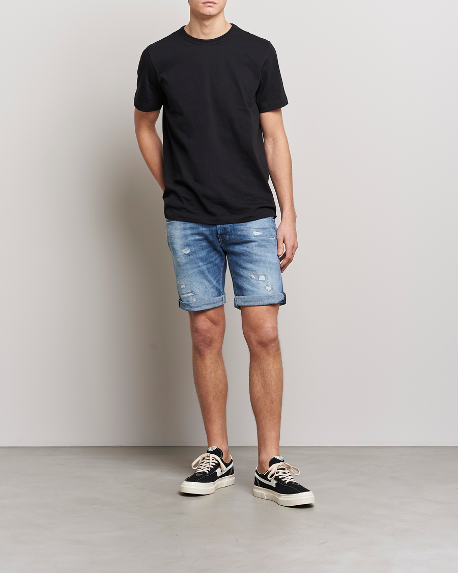 Herr | Shorts | Replay | RBJ901 Stretch 5 Year Wash Denim Shorts Medium Blue