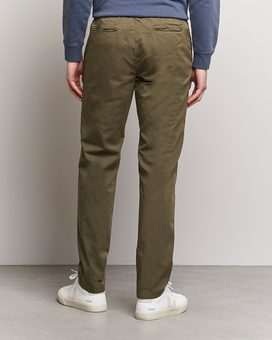 Herr | Byxor | Replay | Sartoriale Comfort Stretch Chinos Dark Green