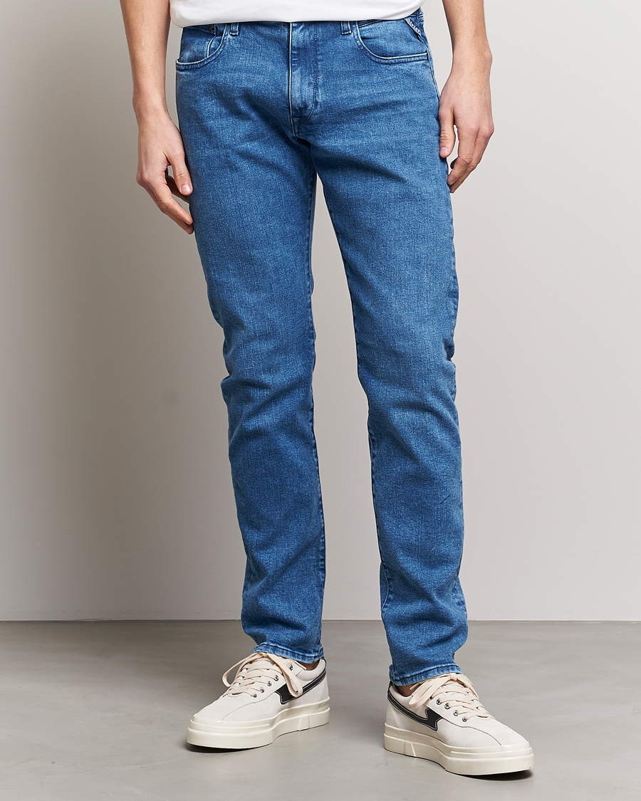 Herr | Jeans | Replay | Sartoriale Regular Fit Hyperflex Jeans Light Blue