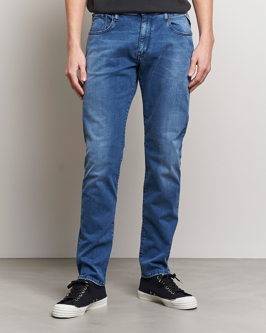 Herr | Jeans | Replay | Sartoriale Regular Fit Hyperflex Jeans Medium Blue