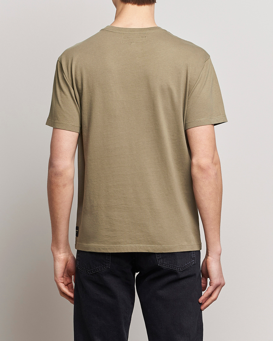 Herr | T-Shirts | Replay | Sartoriale Heavy Crew Neck T-Shirt Sage Green