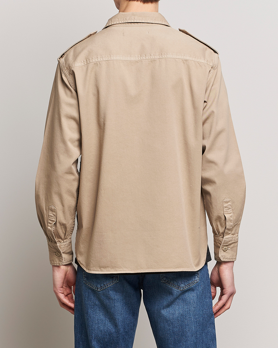 Herr | Skjortor | Replay | Sartoriale Safari Overshirt Sand