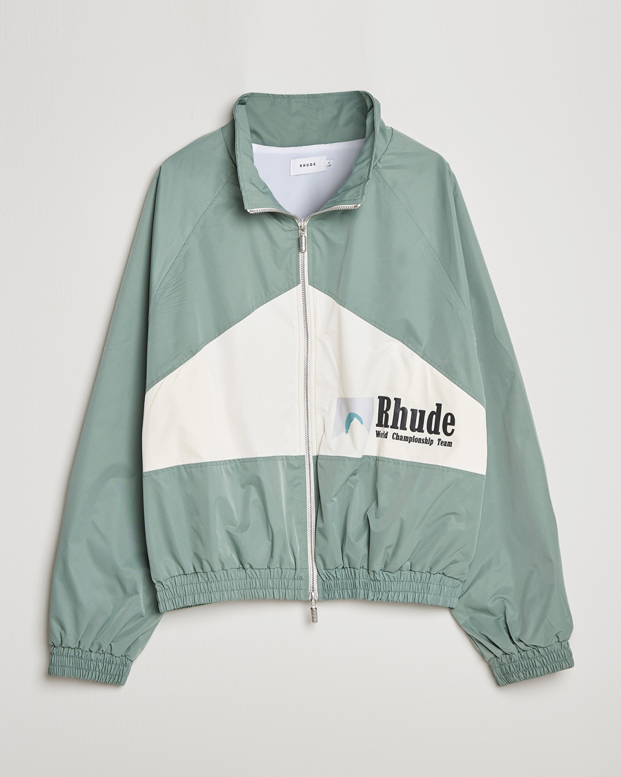 Herr | Jackor | Rhude | Senna Flight Jacket Ivory/Sage