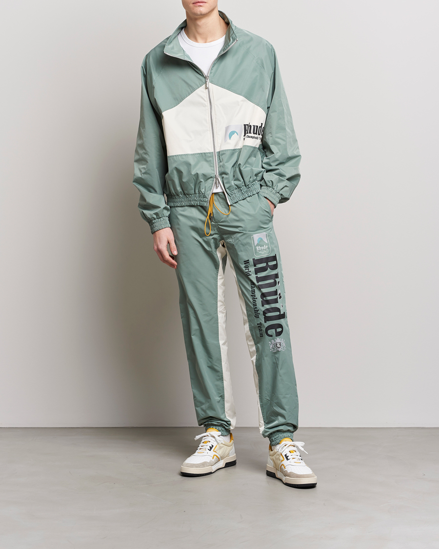 Herr | Jackor | Rhude | Senna Flight Jacket Ivory/Sage