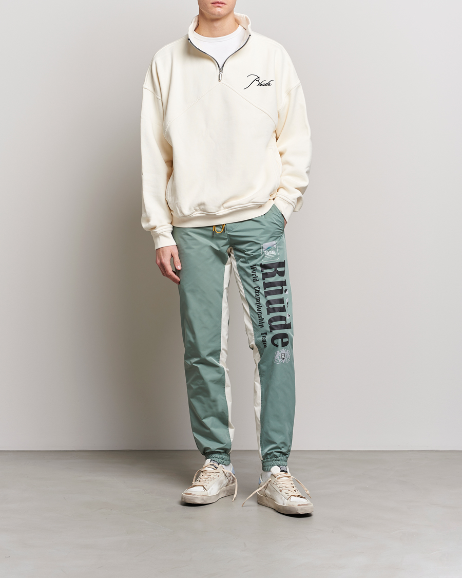 Herr | Byxor | Rhude | Senna Flight Pants Ivory/Sage