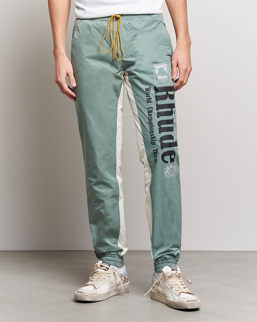 Herr | Byxor | Rhude | Senna Flight Pants Ivory/Sage