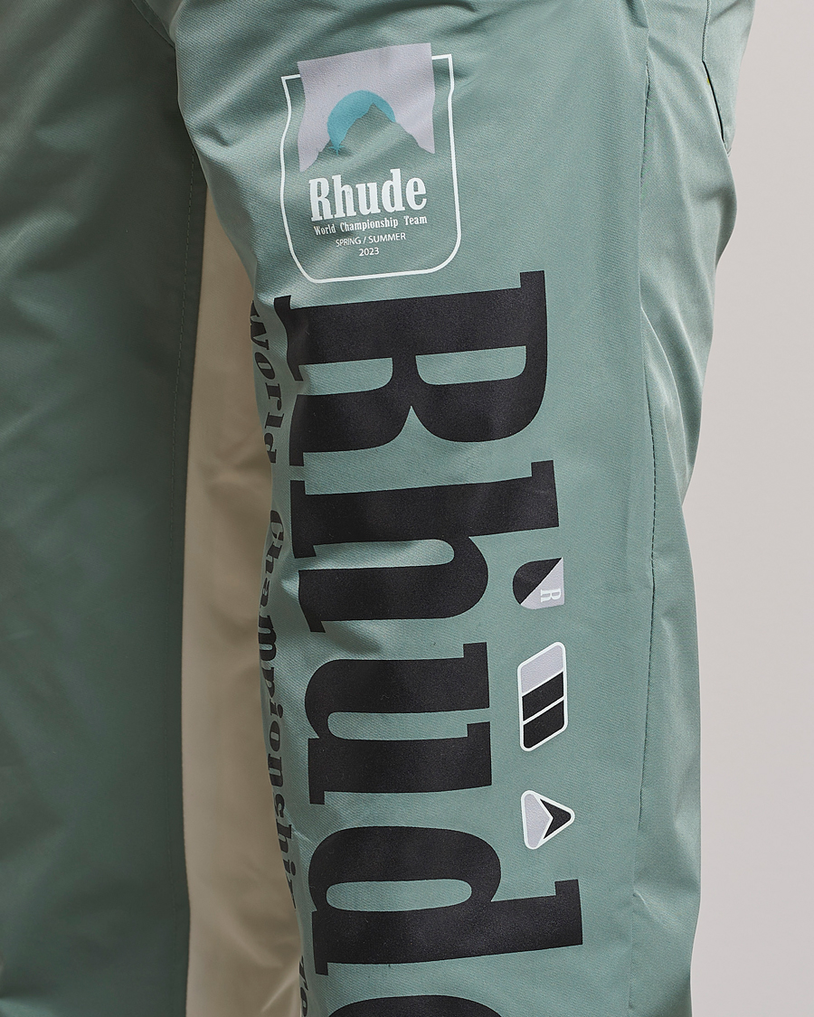 Herr | Byxor | Rhude | Senna Flight Pants Ivory/Sage