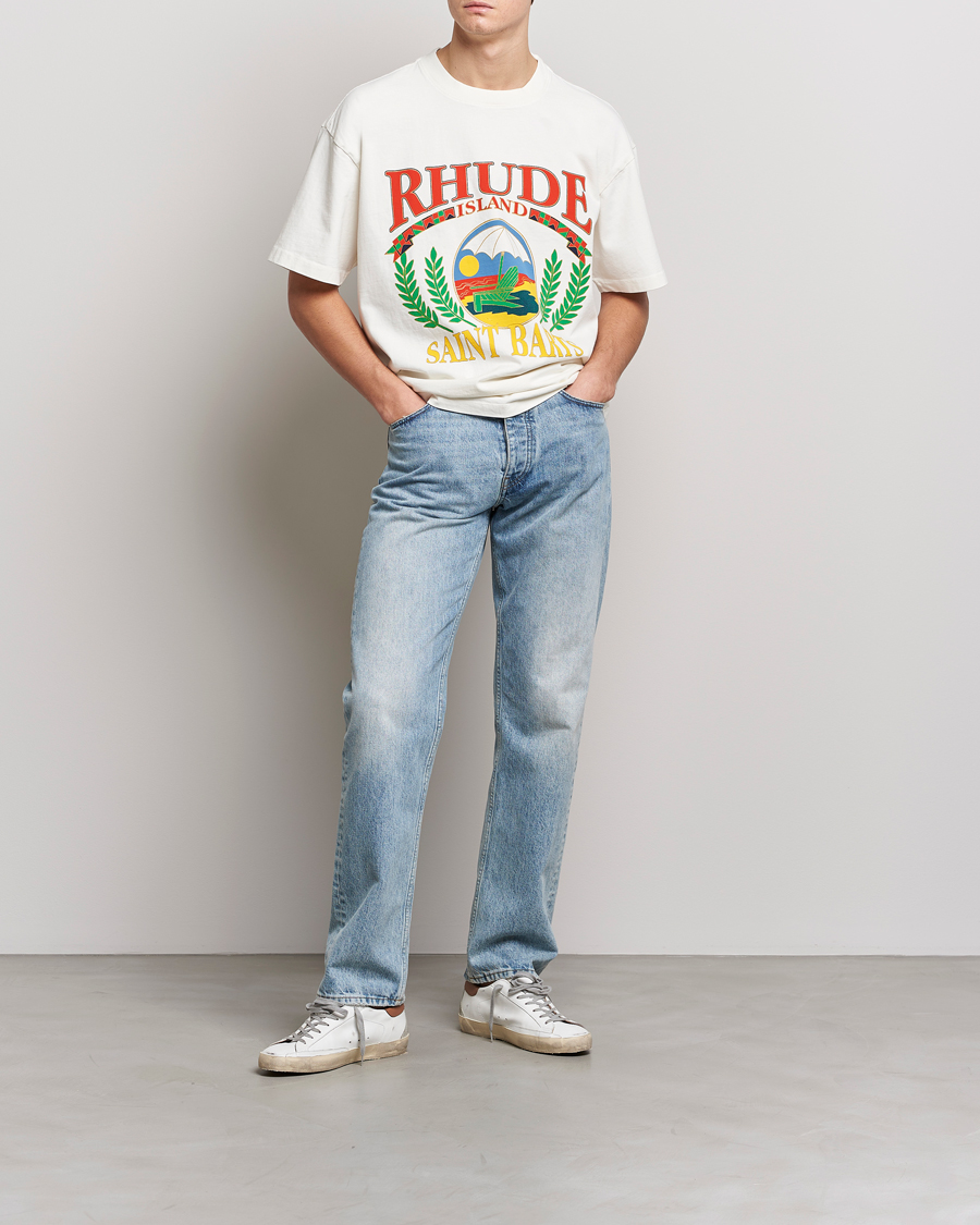 Herr | T-Shirts | Rhude | Beach Chair T-Shirt White