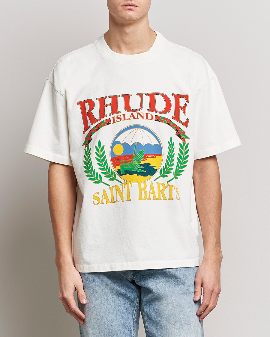 Herr | Luxury Brands | Rhude | Beach Chair T-Shirt White
