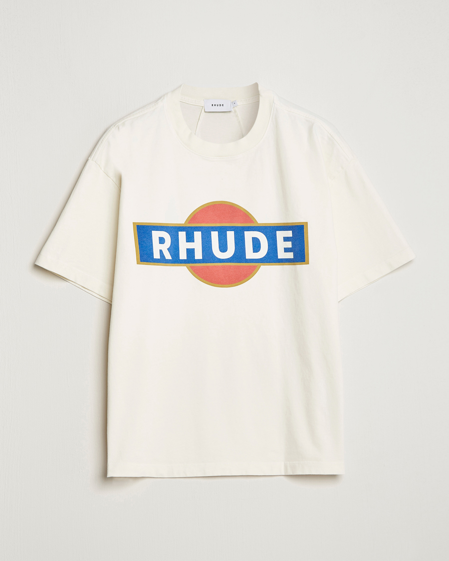 Herr | T-Shirts | Rhude | Vintage Racer T-Shirt White