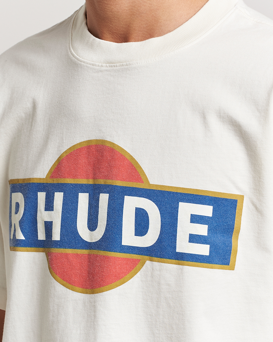Herr | T-Shirts | Rhude | Vintage Racer T-Shirt White