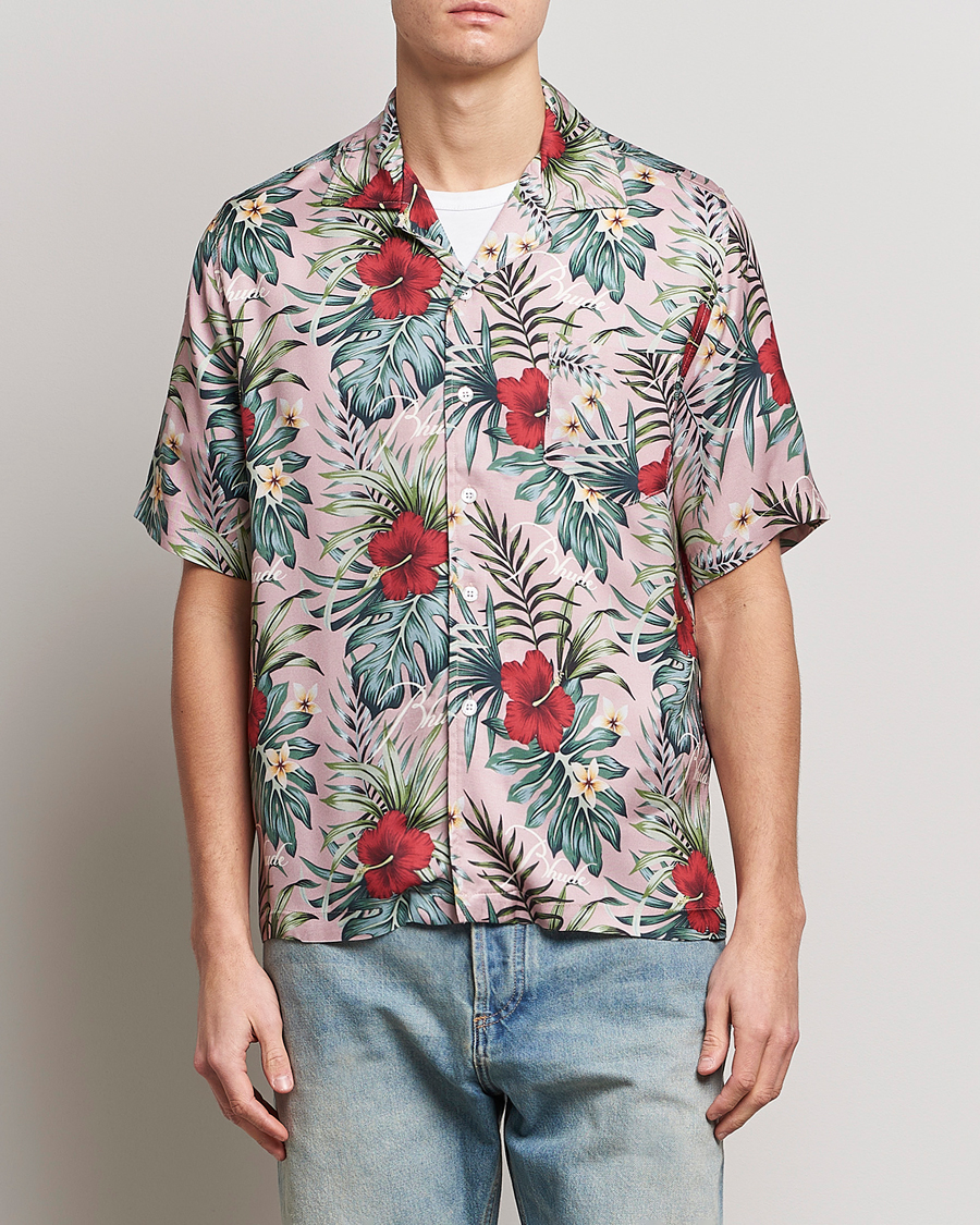 Herr | Luxury Brands | Rhude | Hawaiian Shirt Muave Multi