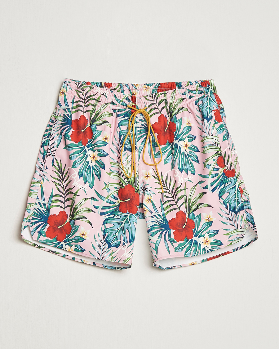 Herr | Badbyxor | Rhude | Hawaiian Swim Trunks Muave Multi