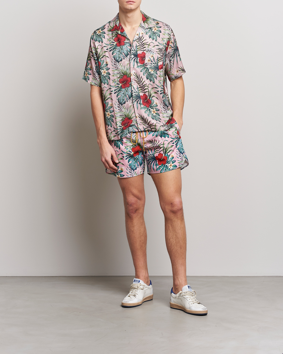 Herr | Badbyxor | Rhude | Hawaiian Swim Trunks Muave Multi