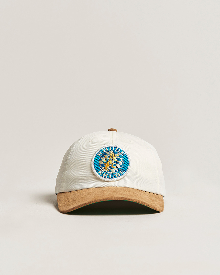 Herr | Rhude Suede Crest Cap Beige | Rhude | Suede Crest Cap Beige