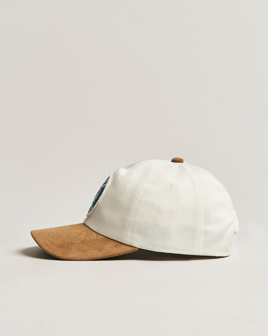 Herr | Rhude Suede Crest Cap Beige | Rhude | Suede Crest Cap Beige